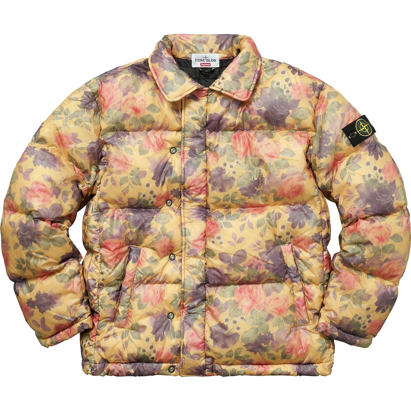 Supreme®/Stone Island® Lamy Cover Stampato Puffy Jacket view 11